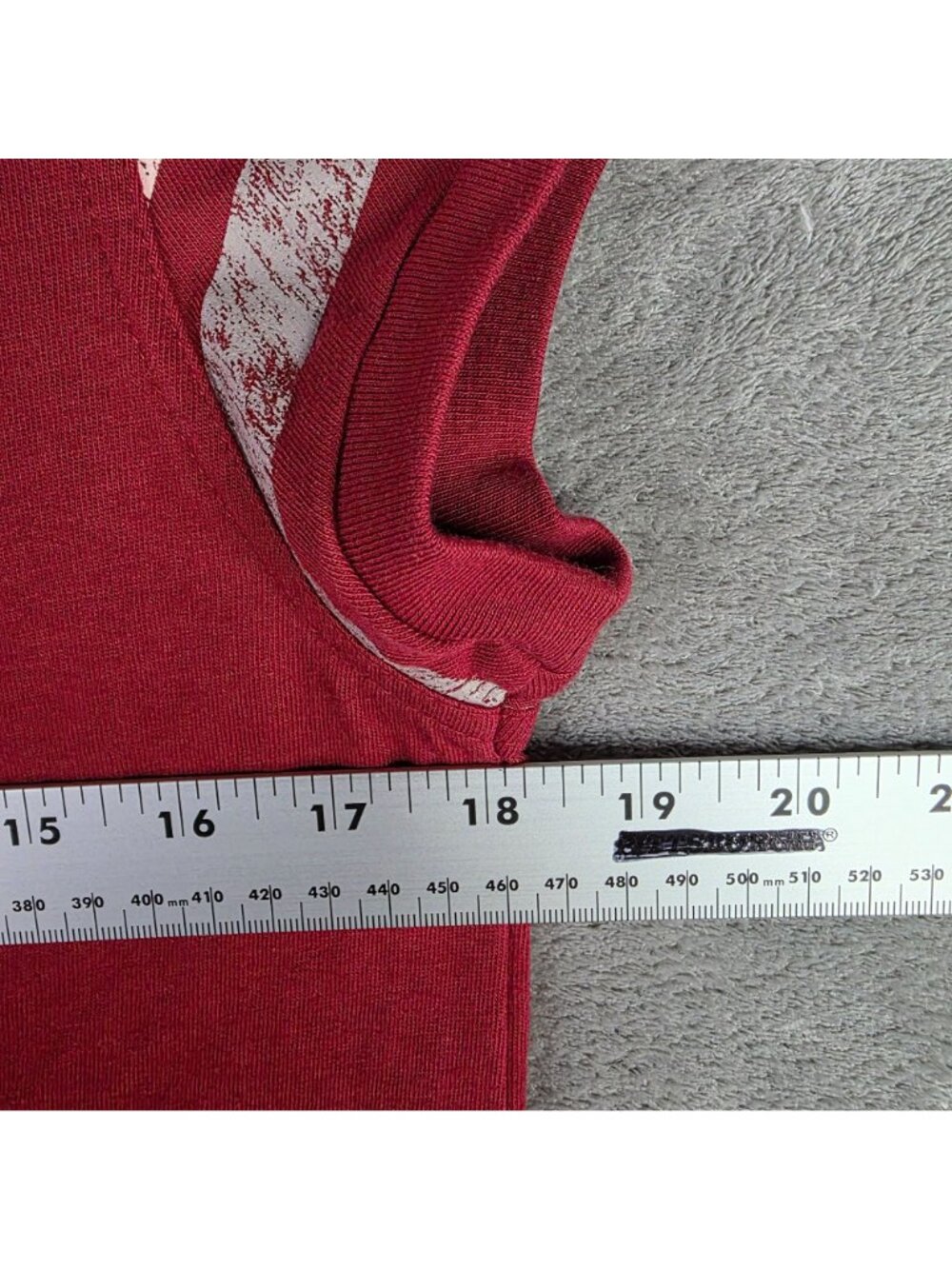 Womens Nike Oklahoma Sooners Red T Shirt Dress Striped Sleeves Cotton Blend L - Picture 5 of 8
